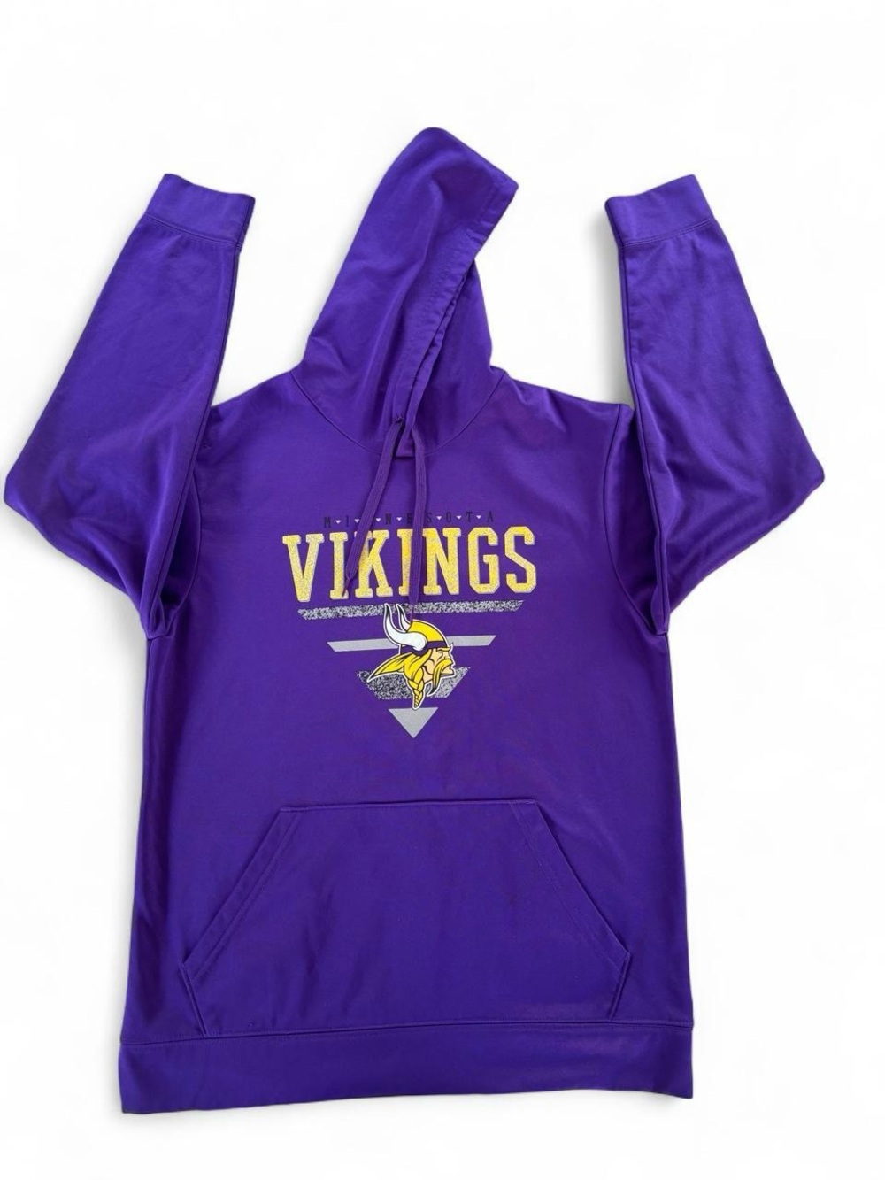 NFL Team Apparel Purple Hooded Sweatshirt